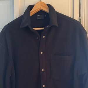 ASOS Men's Black Casual Button Down Shirt